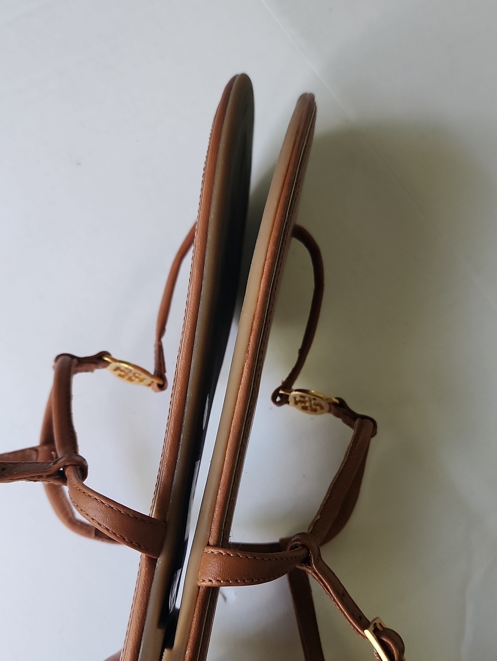 Tory Burch Ambra Emmy T-Strap Flat Sandals, Size 10 - Picture 6 of 9